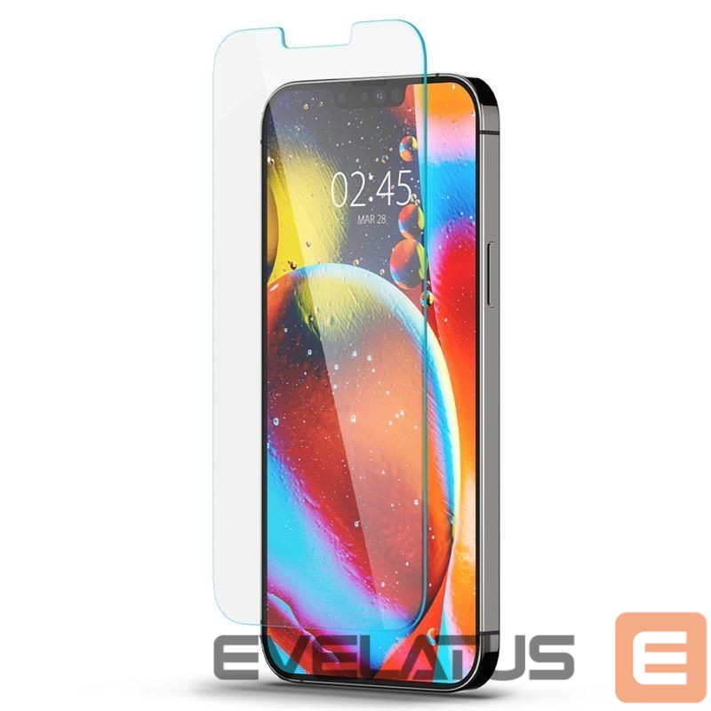 Apsauginiai stiklai Spigen Spigen Glas.tR EZ Fit Privacy Tempered Glass for iPhone 13 Pro Max - 2 pcs.