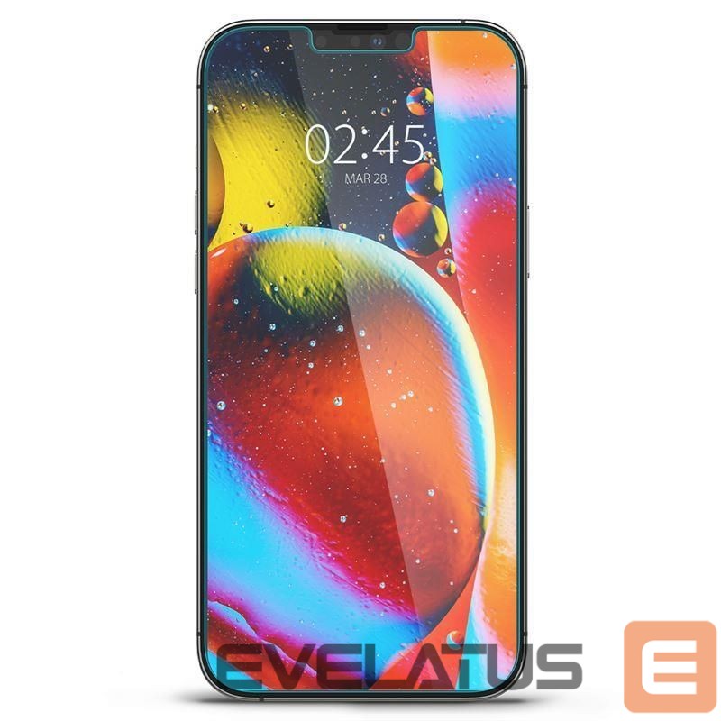 Apsauginiai stiklai Spigen Spigen Glas.tR EZ Fit Privacy Tempered Glass for iPhone 13 Pro Max - 2 pcs.
