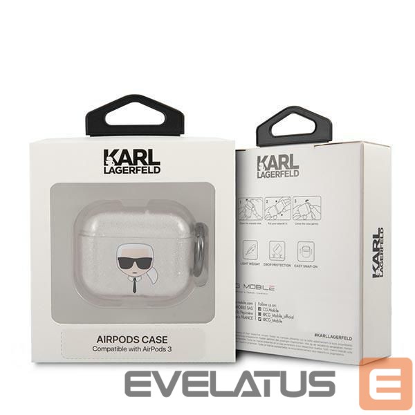 Nugarėlės dėklai Karl Lagerfeld Silver