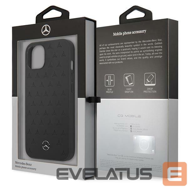 Nugarėlės dėklai Mercedes-Benz Black