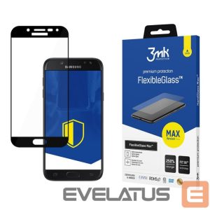 Apsauginiai stiklai 3MK  Samsung Galaxy J5 2017 Black - 3mk FlexibleGlass Max 
