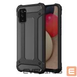 Nugarėlės dėklai Hurtel  Hybrid Armor Case Tough Rugged Cover for Samsung Galaxy A03s black 