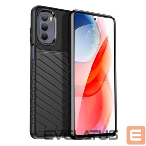 Nugarėlės dėklai Hurtel  Thunder Case flexible armored cover for Motorola Moto G Stylus 2022 black 