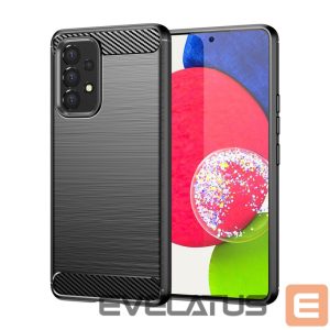 Nugarėlės dėklai Hurtel - Carbon Case Flexible Cover Sleeve for Samsung Galaxy A53 5G black 