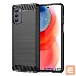 Nugarėlės dėklai Hurtel  Carbon Case flexible cover for Motorola Moto G Stylus 2022 black 