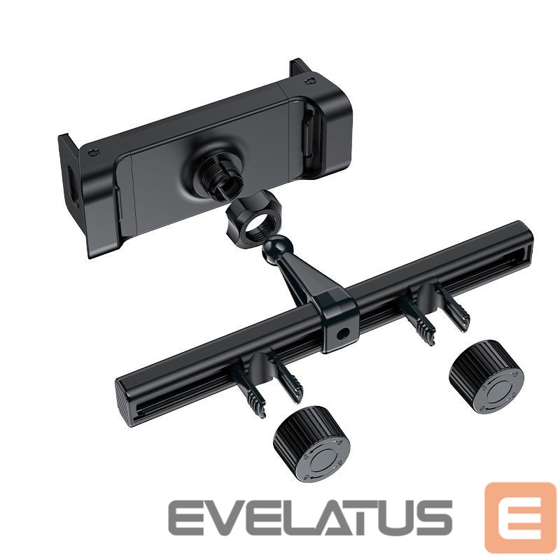 Automatinis laikiklis Acefast Acefast car headrest holder for phone and tablet (135-230mm wide) black (D8 black)