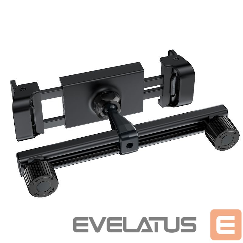 Automatinis laikiklis Acefast Acefast car headrest holder for phone and tablet (135-230mm wide) black (D8 black)