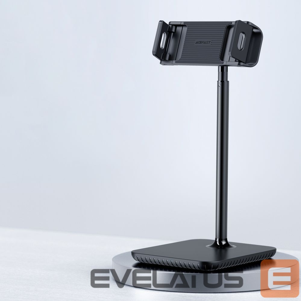 Automatinis laikiklis Acefast Acefast telescopic phone and tablet holder (135-230mm wide) for the desk 360 ° black (E4 black)
