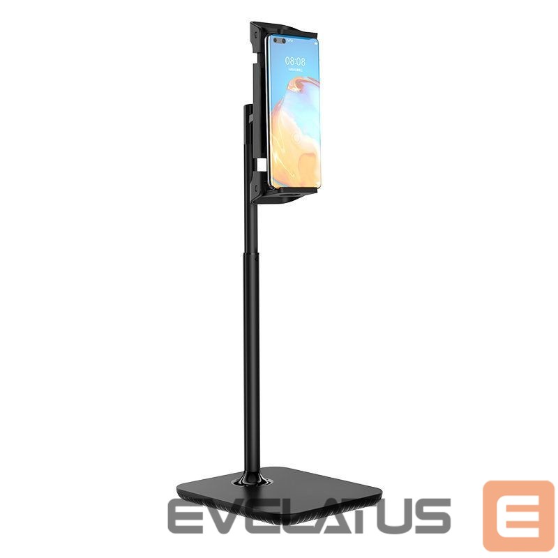 Automatinis laikiklis Acefast Acefast telescopic phone and tablet holder (135-230mm wide) for the desk 360 ° black (E4 black)