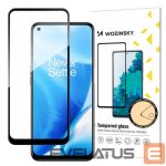Apsauginiai stiklai Wozinsky  Wozinsky Super Tough Full Glue Tempered Glass Full Screen With Frame Case Friendly OnePlus Nord N200 5G Black 