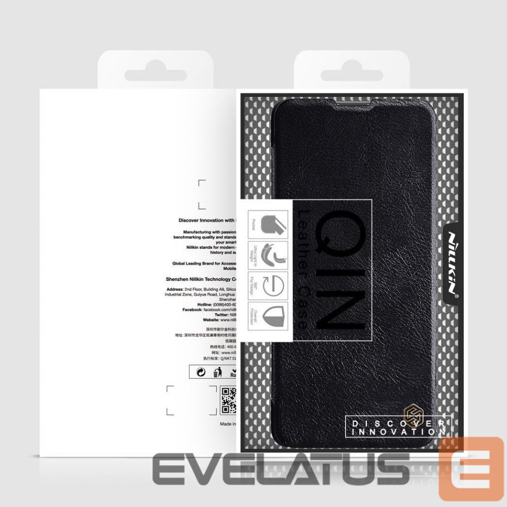 Nugarėlės dėklai Nillkin Black