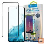 Apsauginiai stiklai Bestsuit  Bestsuit 3D Edge Nano Flexi Glass Glass Film Full Screen Tempered Glass With Frame For Samsung Galaxy S22 Transparent 
