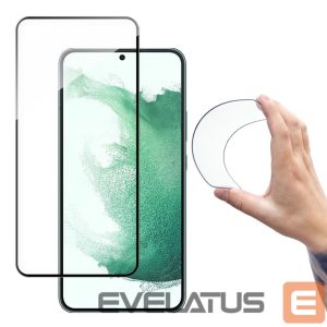 Apsauginiai stiklai Wozinsky - Wozinsky Full Cover Flexi Nano Glass Film Tempered Glass with a frame for Samsung Galaxy S22 transparent 