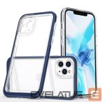 Nugarėlės dėklai Hurtel  Blue || Transparent 