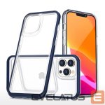 Nugarėlės dėklai Hurtel  Blue || Transparent 