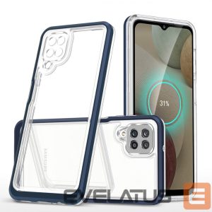 Nugarėlės dėklai Hurtel  Blue || Transparent 
