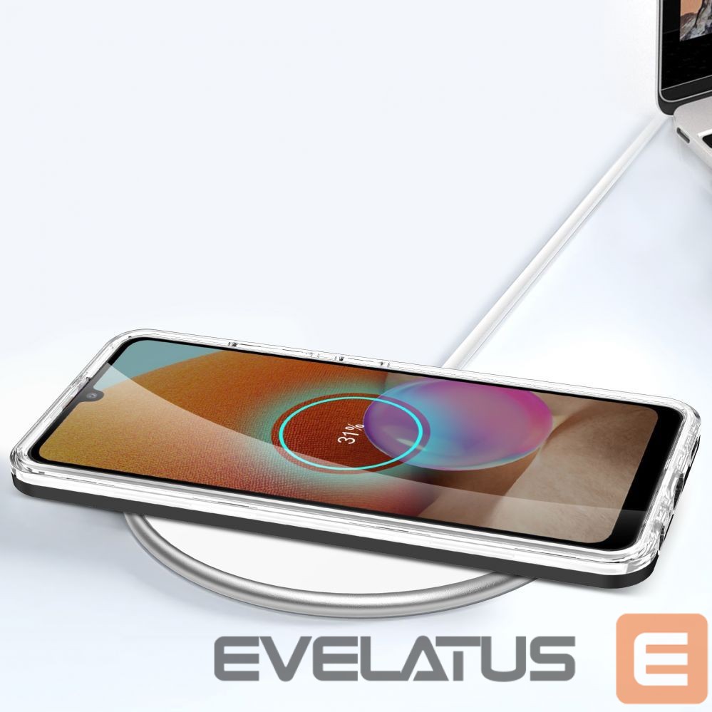Nugarėlės dėklai Hurtel Black || Transparent