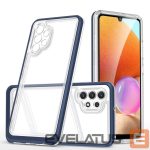 Nugarėlės dėklai Hurtel  Blue || Transparent 
