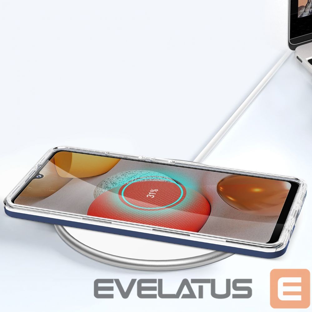 Nugarėlės dėklai Hurtel Blue || Transparent