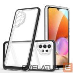 Nugarėlės dėklai Hurtel  Black || Transparent 