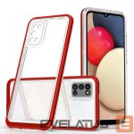 Nugarėlės dėklai Hurtel  Transparent || Red 