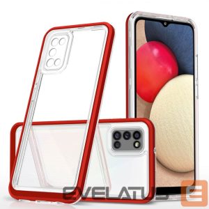 Nugarėlės dėklai Hurtel  Transparent || Red 