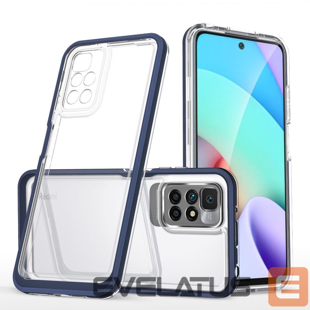 Nugarėlės dėklai Hurtel Blue || Transparent