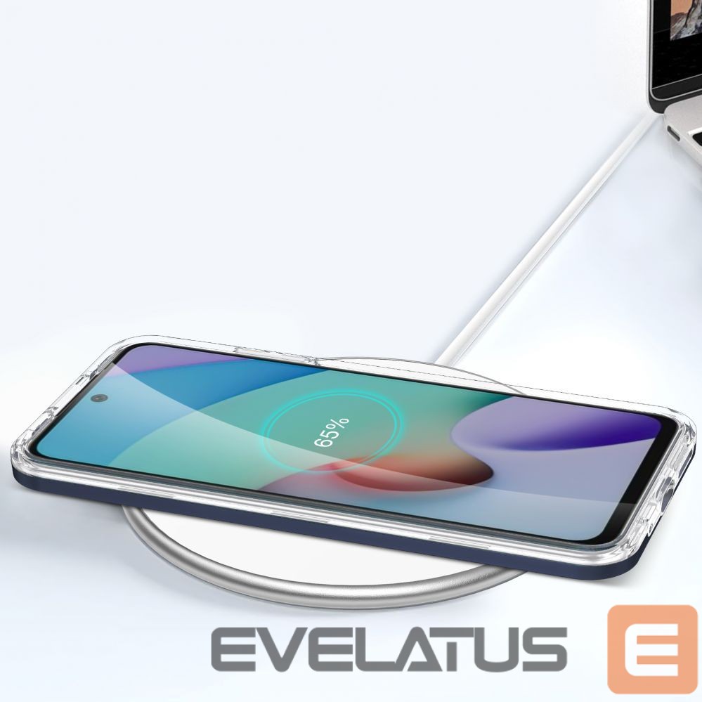 Nugarėlės dėklai Hurtel Blue || Transparent