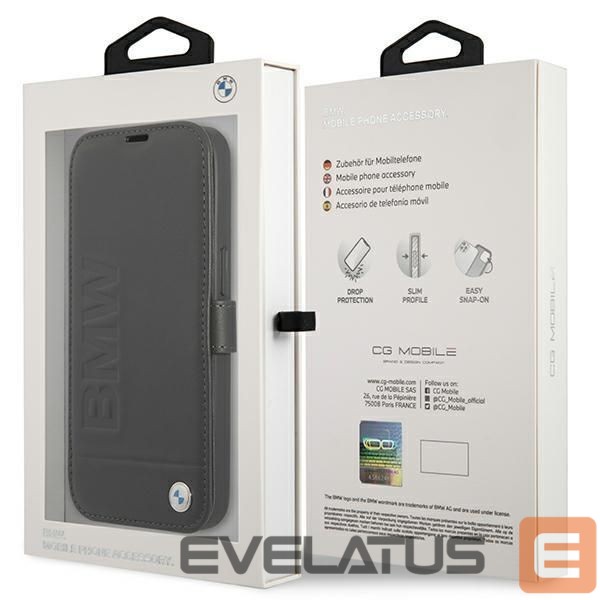Nugarėlės dėklai BMW BMW Signature Case for iPhone 13 mini - Black
