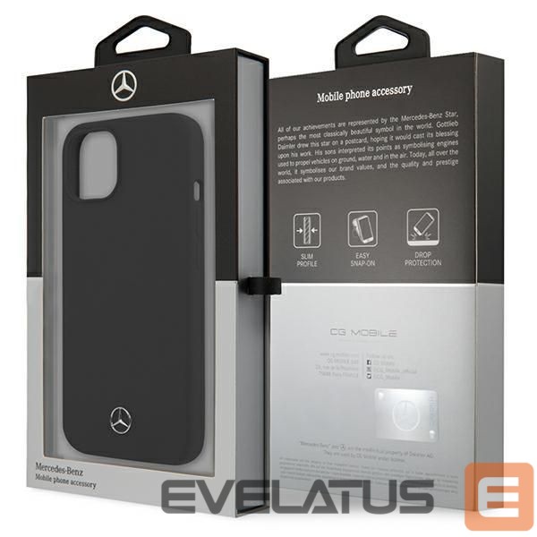 Nugarėlės dėklai Mercedes-Benz Black