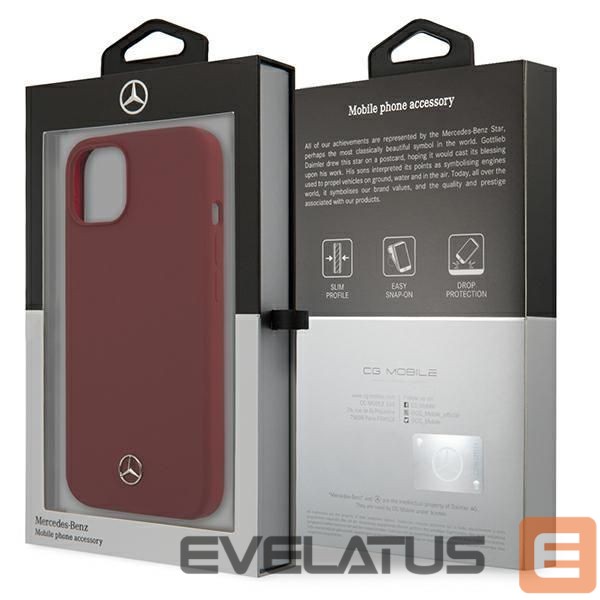 Nugarėlės dėklai Mercedes-Benz Red