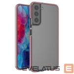 Nugarėlės dėklai Hurtel  Transparent || Pink 