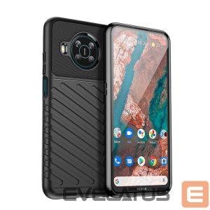 Nugarėlės dėklai Hurtel  Thunder Case flexible armored cover for Nokia X100 black 