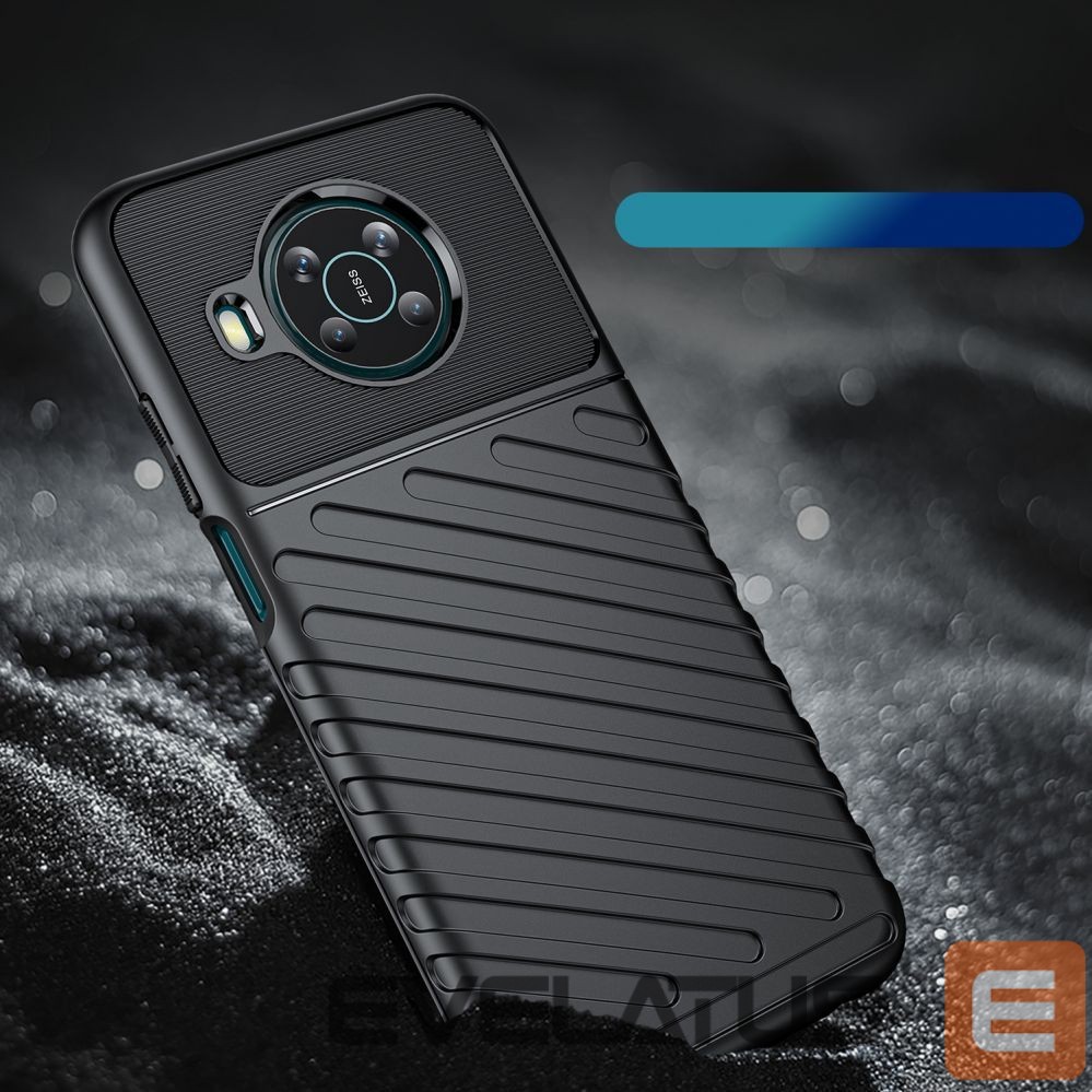 Nugarėlės dėklai Hurtel Thunder Case flexible armored cover for Nokia X100 black