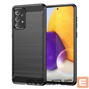 Nugarėlės dėklai Hurtel  Carbon Case Flexible TPU cover for Samsung Galaxy A73 black 