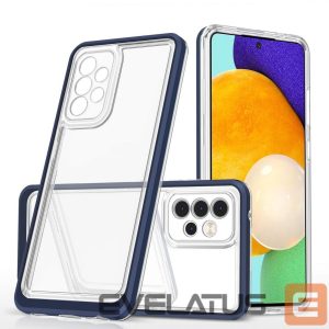 Nugarėlės dėklai Hurtel  Blue || Transparent 