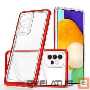 Nugarėlės dėklai Hurtel  Transparent || Red 