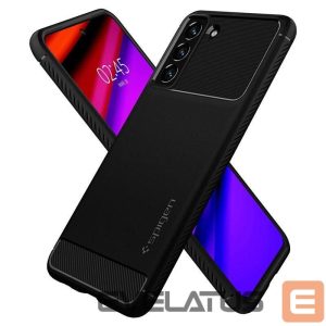 Nugarėlės dėklai Spigen  Spigen Rugged Armor Case for Samsung Galaxy S21 FE - Matte Black 