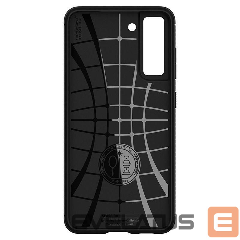 Nugarėlės dėklai Spigen Spigen Rugged Armor Case for Samsung Galaxy S21 FE - Matte Black