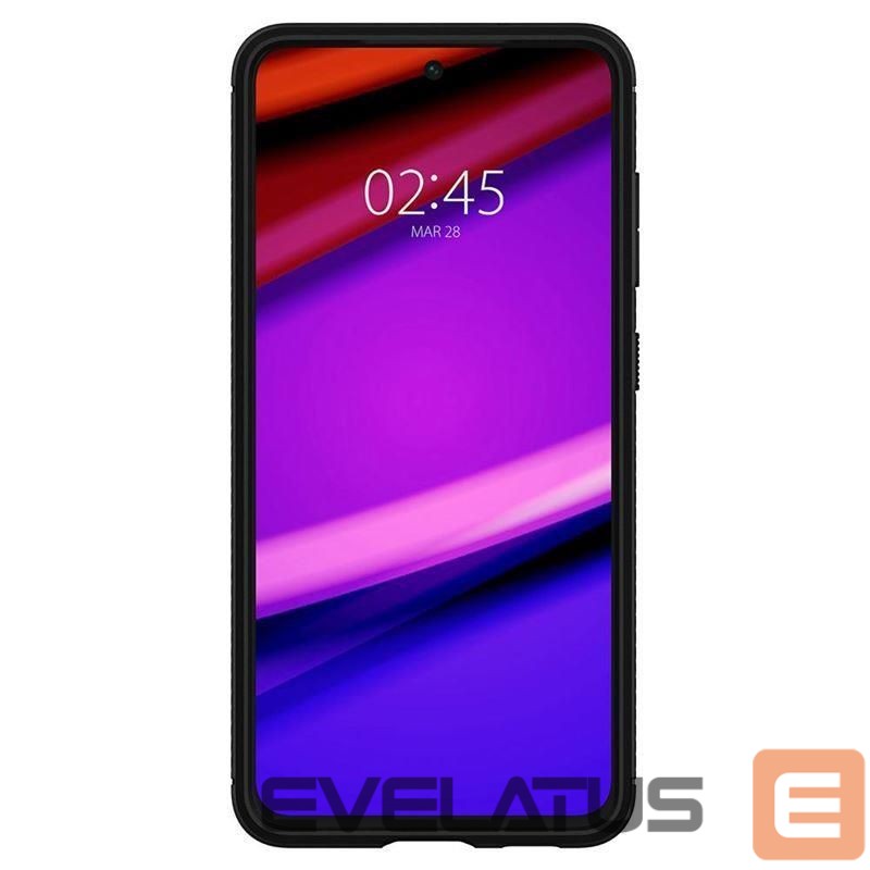 Nugarėlės dėklai Spigen Spigen Rugged Armor Case for Samsung Galaxy S21 FE - Matte Black