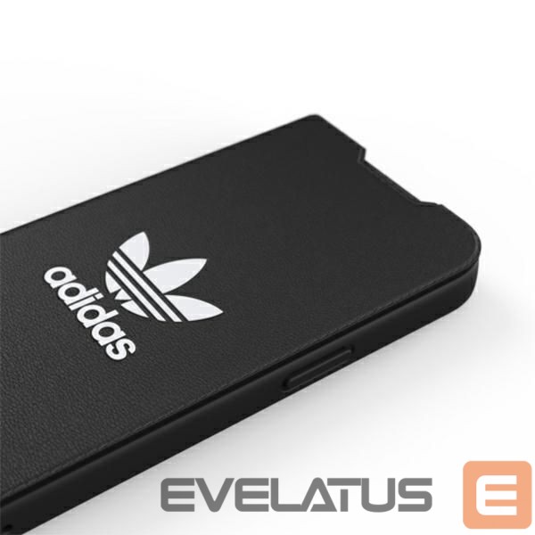 Nugarėlės dėklai Adidas Adidas OR Booklet Case BASIC for iPhone 13 - Black and White