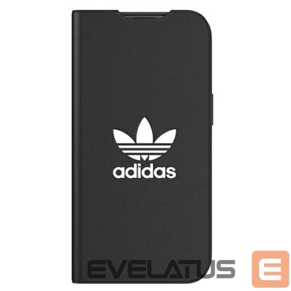 Nugarėlės dėklai Adidas Adidas OR Booklet Case BASIC for iPhone 13 - Black and White