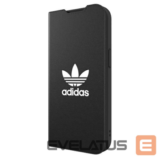 Nugarėlės dėklai Adidas Adidas OR Booklet Case BASIC for iPhone 13 - Black and White