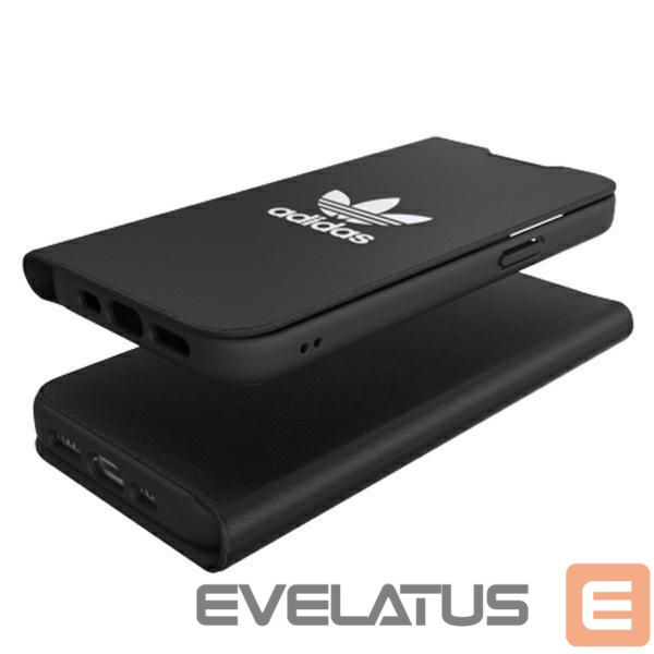 Nugarėlės dėklai Adidas Adidas OR Booklet Case BASIC for iPhone 13 - Black and White