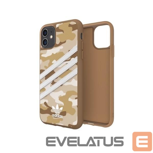 Nugarėlės dėklai Adidas Adidas OR Molded Case CAMO WOMAN for iPhone 11 Pro - Brown