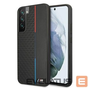 Nugarėlės dėklai BMW  BMW M Collection Triangles Case for Samsung Galaxy S22+ - Black 