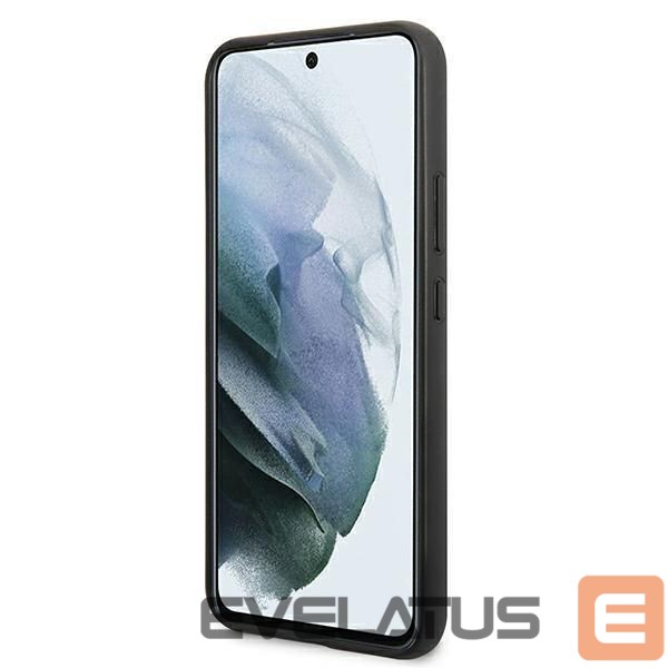 Nugarėlės dėklai BMW BMW M Collection Triangles Case for Samsung Galaxy S22+ - Black