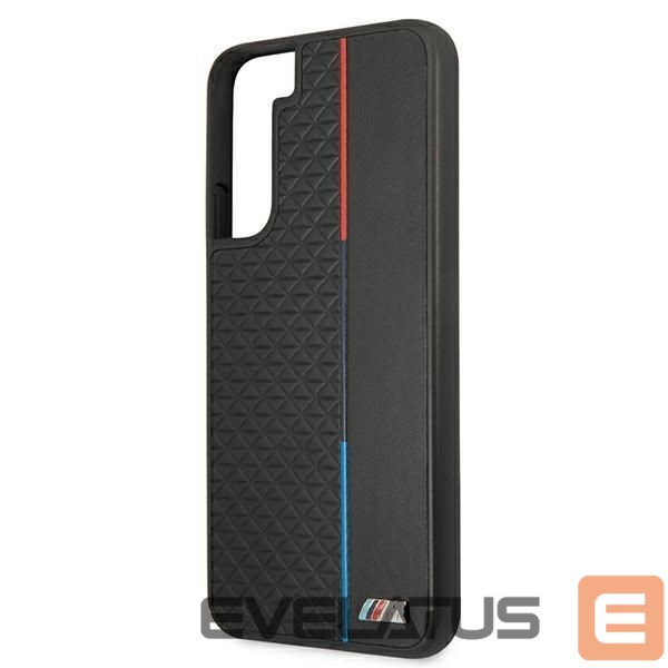 Nugarėlės dėklai BMW BMW M Collection Triangles Case for Samsung Galaxy S22+ - Black