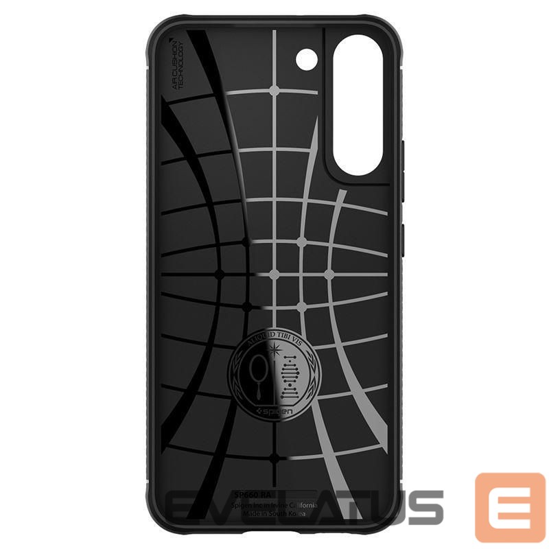 Nugarėlės dėklai Spigen Spigen Rugged Armor Case for Samsung Galaxy S22 - Matte Black