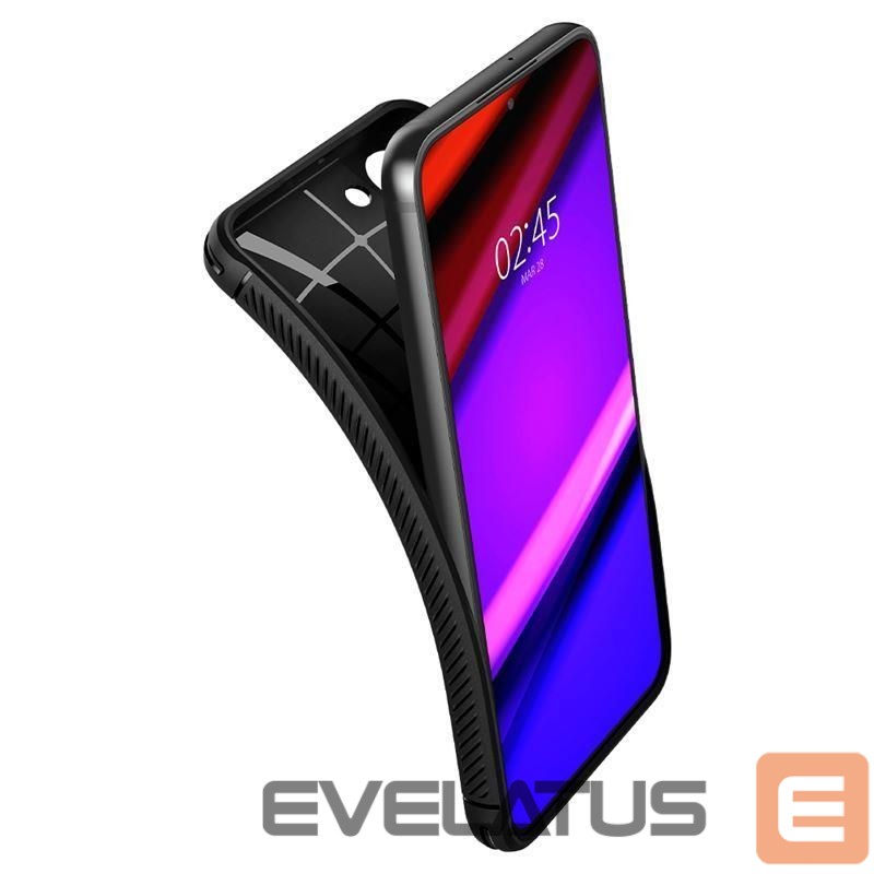 Nugarėlės dėklai Spigen Spigen Rugged Armor Case for Samsung Galaxy S22 - Matte Black